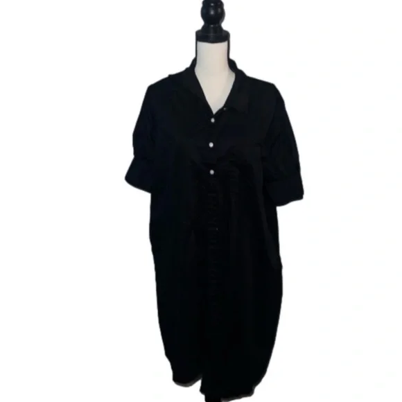 Old navy- black Tee shirt dress - Picture 1 of 5